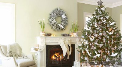 concept designs-interior solutions white christmas tree
